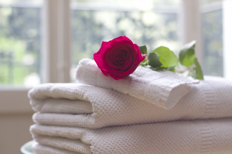 chambre-hote-BRIGNOLES-min_towel_rose_clean_care_salon_spa_white_bath-731641